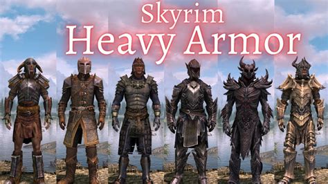 skyrim unique heavy armor